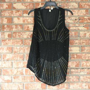 Madison Black Sleeveless Top